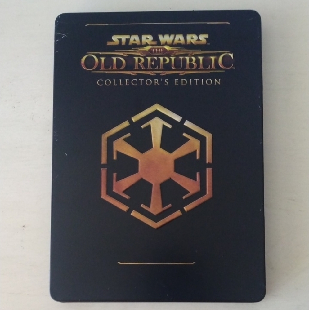STARWARS: The Old Republic Collector's Edition 3 PC DVD ROMs No Soundtrack disc